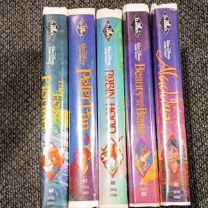 Walt Disney black diamond VHS movies. 308-708-0278 ask for bob rosser.